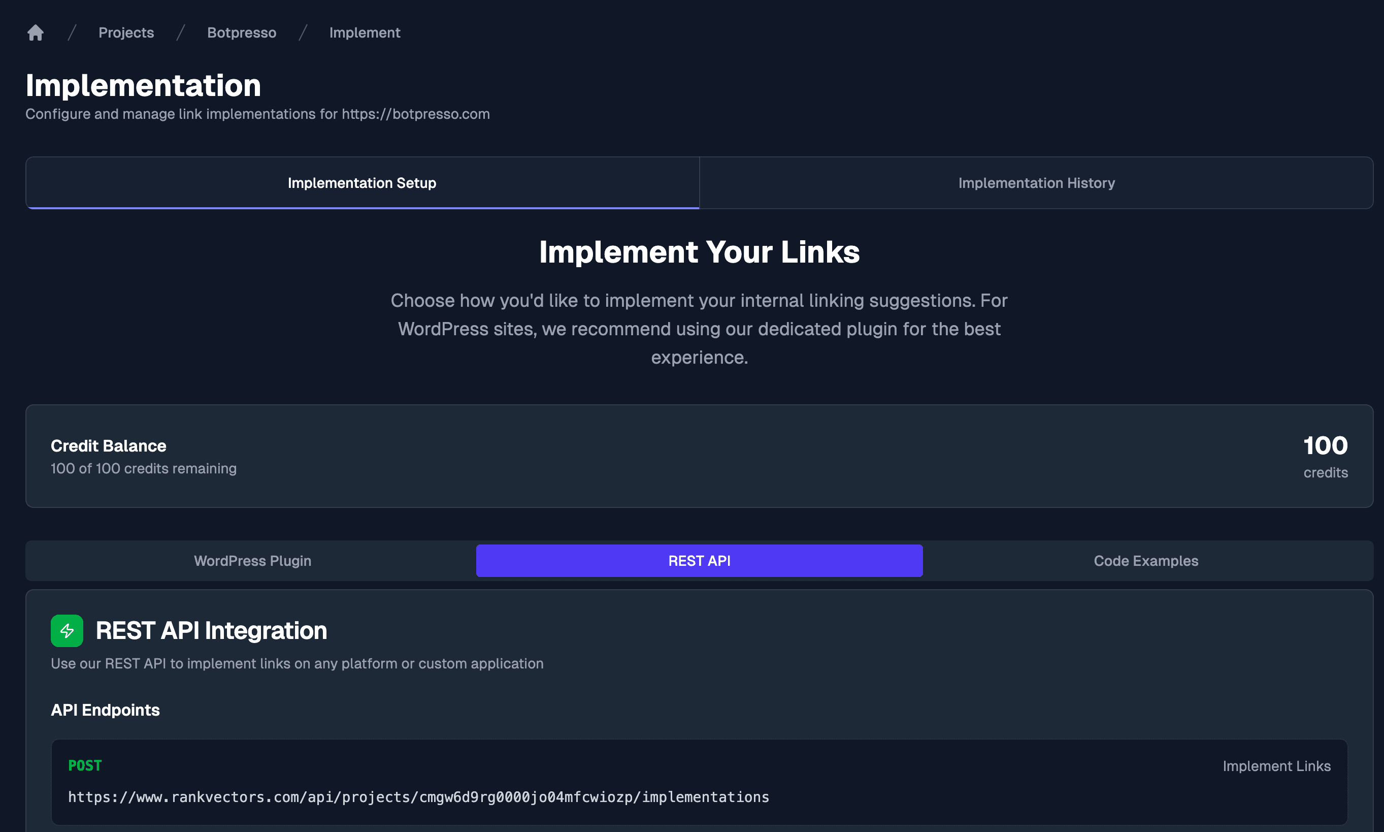 RankVectors Implementation